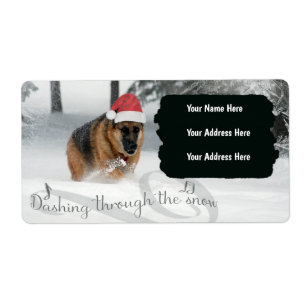 German Shepherd Holiday