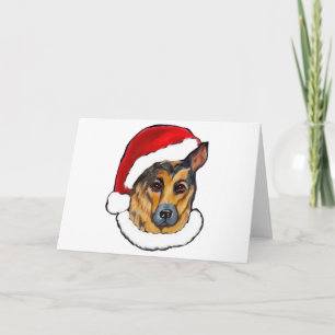 GERMAN SHEPHERD HOLIDAY CARD