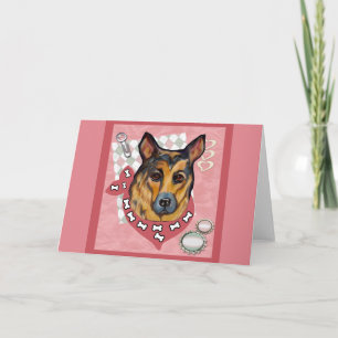 GERMAN SHEPHERD HOLIDAY CARD