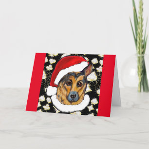 GERMAN SHEPHERD HOLIDAY CARD