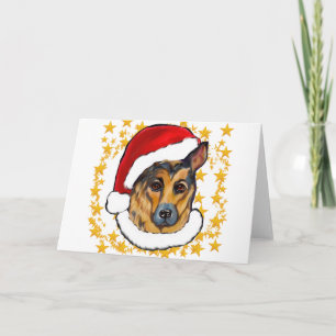 GERMAN SHEPHERD HOLIDAY CARD