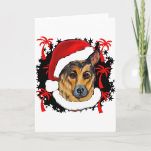 GERMAN SHEPHERD HOLIDAY CARD