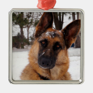 German Shepherd Holiday Ornament
