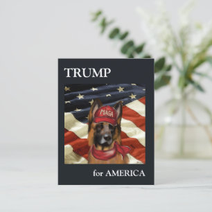GERMAN SHEPHERD HOLIDAY POSTCARD