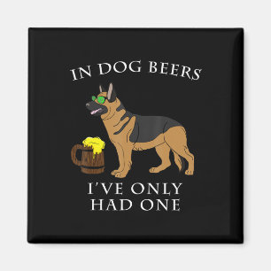 German Shepherd Irish St Patrick Day Magnet