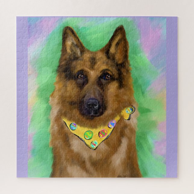 GERMAN SHEPHERD     JIGSAW PUZZLE (Vertical)