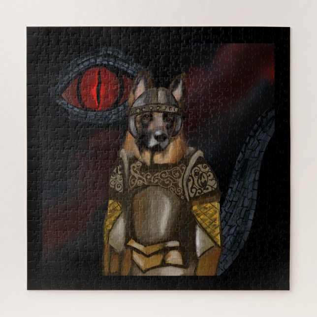 German Shepherd   Jigsaw Puzzle (Vertical)