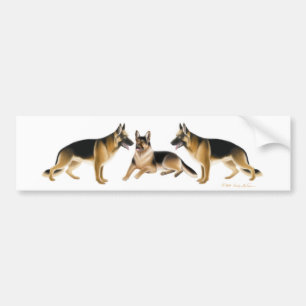 German Shepherd K9 Bumper Sticker