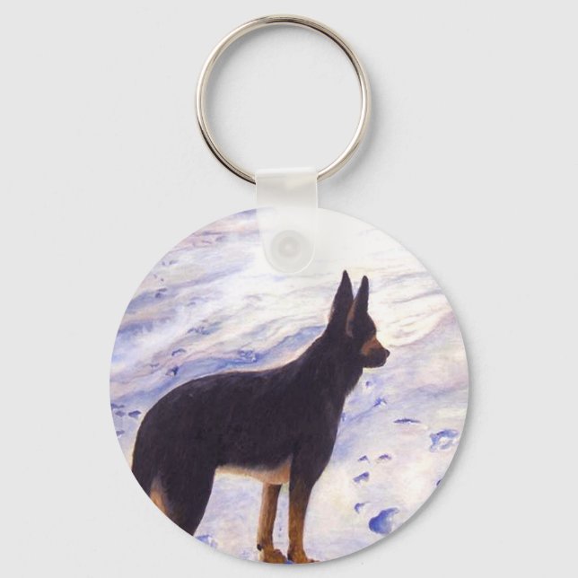 German Shepherd, Key Chain (Front)