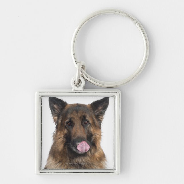 German Shepherd Key Ring (Front)