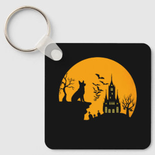 German Shepherd Key Ring