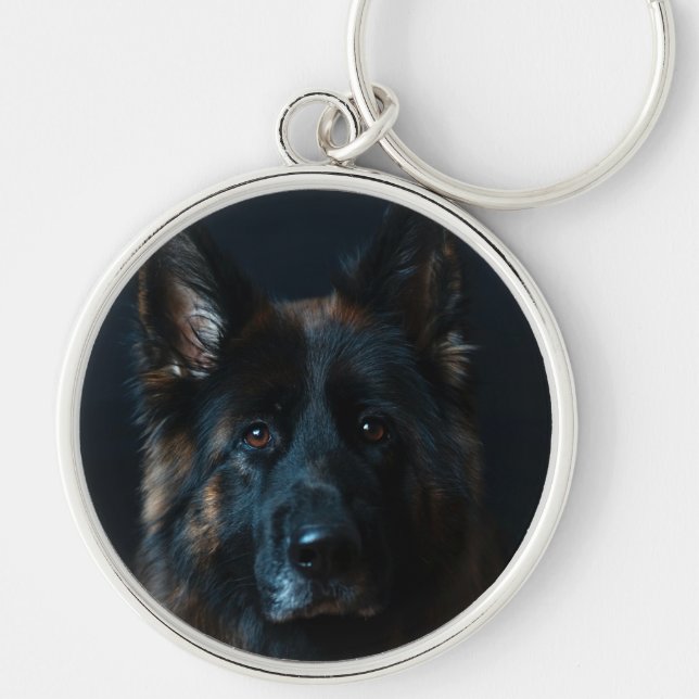 German Shepherd Keychain (Front)