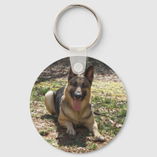 German Shepherd Keychain
