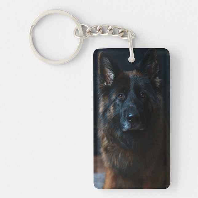 German Shepherd Keychain (Front)