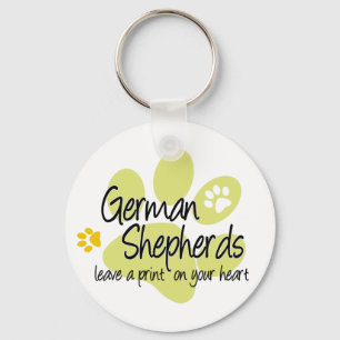 German Shepherd Keyring