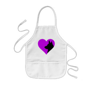 German Shepherd Kids Apron