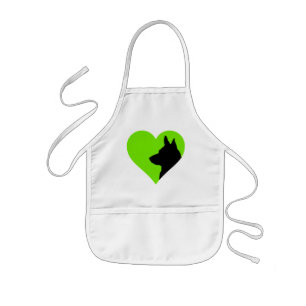 German Shepherd  Kids Apron