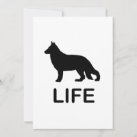 german shepherd life silhouette