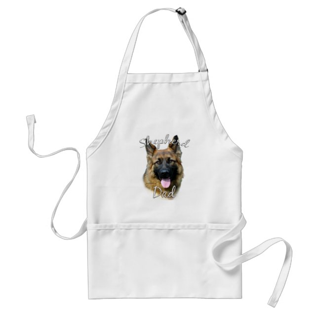German Shepherd (longhair) Dad 2 Standard Apron (Front)