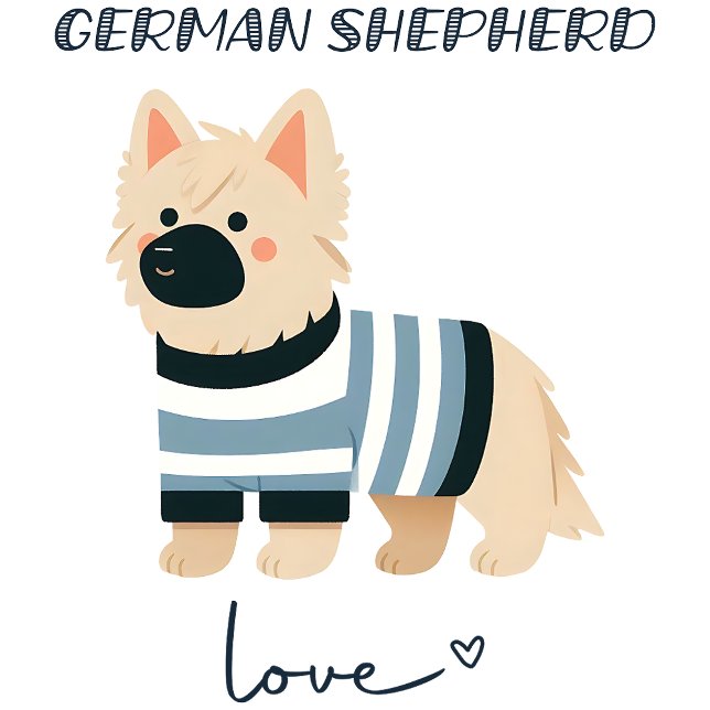 German Shepherd Love T-Shirt (Creator Uploaded)