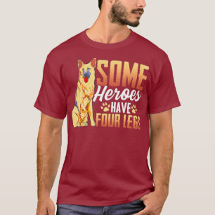 German Shepherd Lover Gift Working Rescue K9 Dog T-Shirt