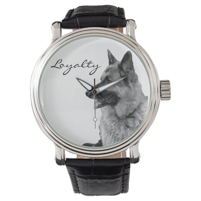 German Shepherd Loyalty Watch (Front)