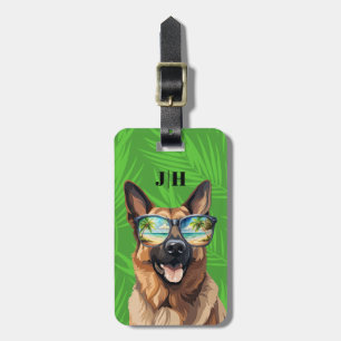 German Shepherd Luggage Tags