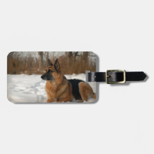 German Shepherd Luggage Tags