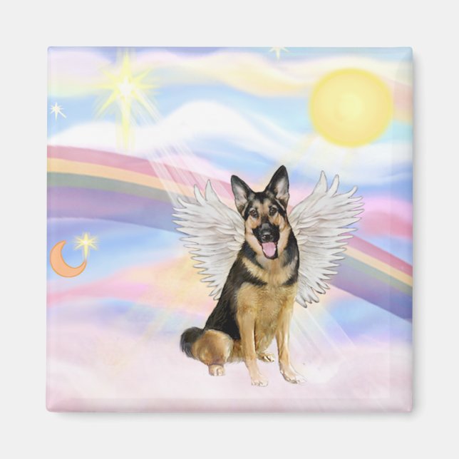 German Shepherd Magnet (Front)