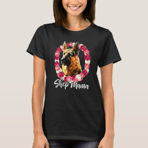 German Shepherd Mama Dog For Women T-Shirt