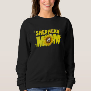 German Shepherd Mom For Women Sunflower Shepherd G Sweatshirt