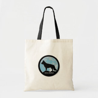 German Shepherd Moon - Coastal GSR Tote Bag