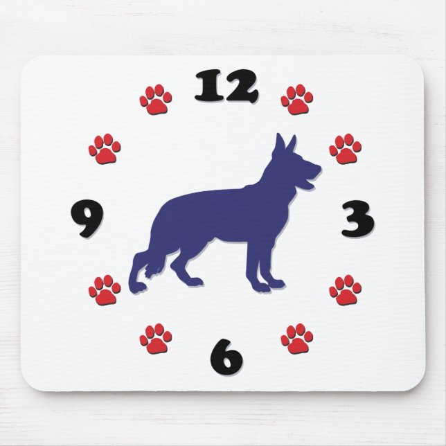 German Shepherd Mouse Pad (Front)