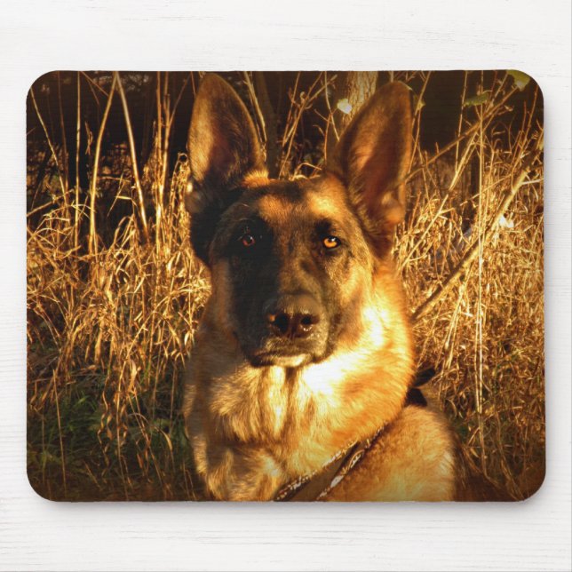 German Shepherd Mouse Pad (Front)