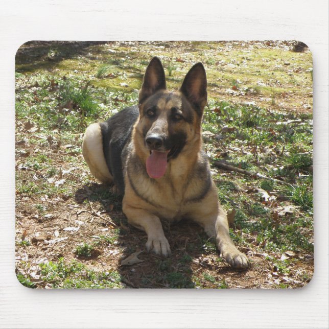 German Shepherd  Mouse Pad (Front)