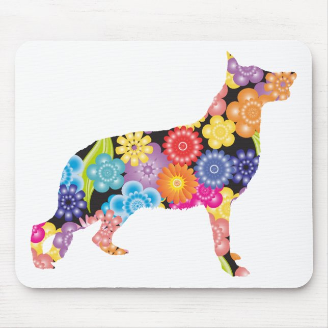 German Shepherd Mouse Pad (Front)