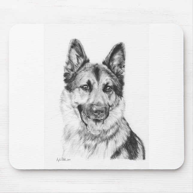 German Shepherd MousePad (Front)