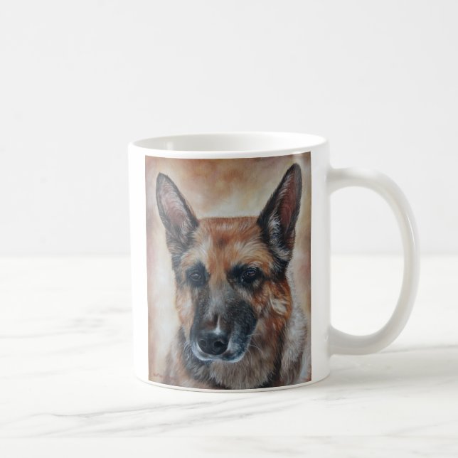 German Shepherd Mug (Right)