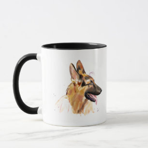 German Shepherd Mug –  GSD Dog Coffee Mug