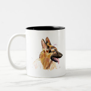 German Shepherd Mug –  GSD Dog Coffee Mug