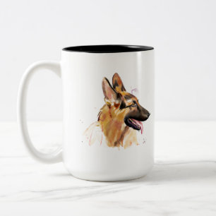 German Shepherd Mug – GSD Dog Coffee Mug