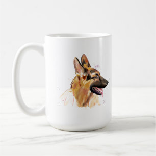 German Shepherd Mug –  GSD Dog Coffee Mug