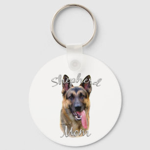 German Shepherd Mum 2 Key Ring