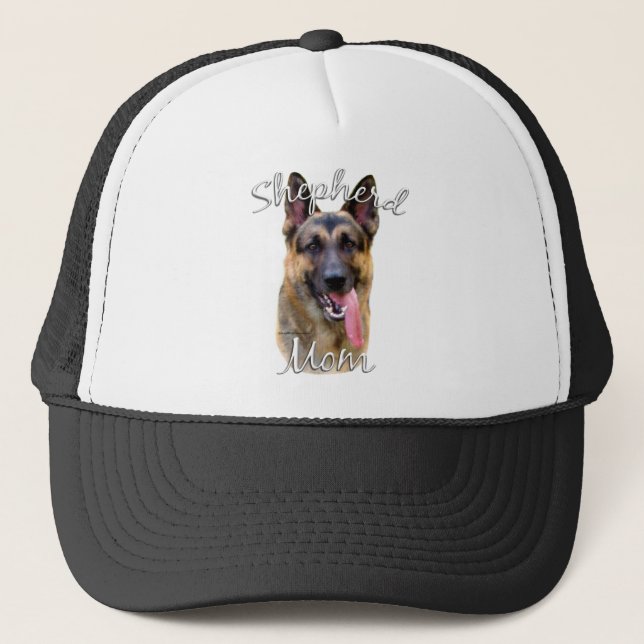 German Shepherd Mum 2 Trucker Hat (Front)