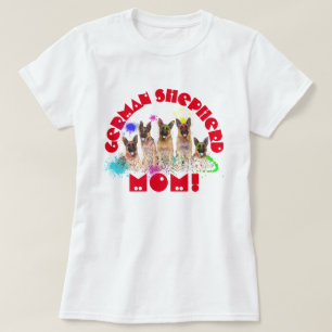 German Shepherd Mum Best Dog Mum Ever T-Shirt