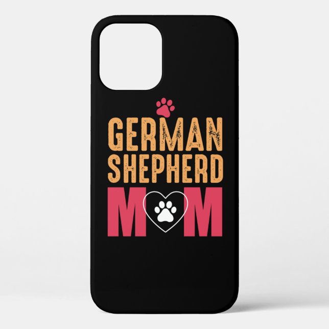 German Shepherd Mum Case-Mate iPhone Case (Back)