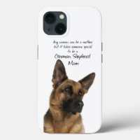 German Shepherd Mum iPhone Case