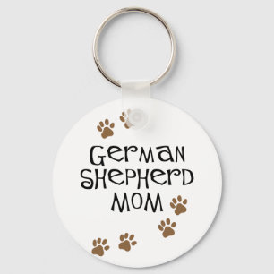 German Shepherd Mum Key Ring