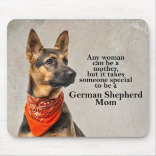 German Shepherd Mum Mousepad