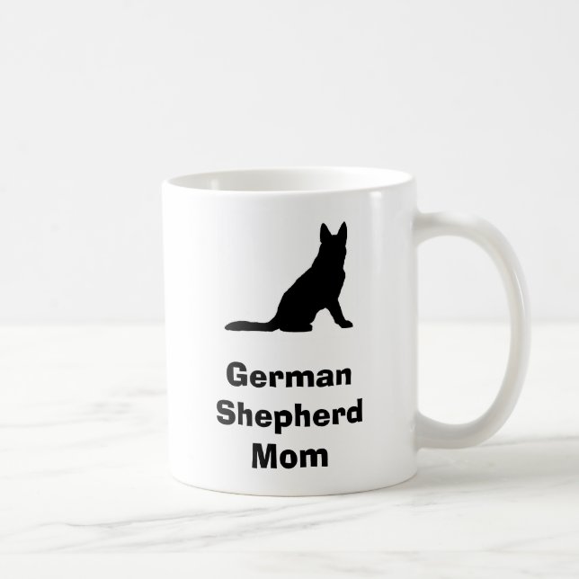 "German Shepherd Mum" Mug (Right)